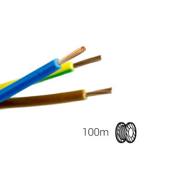 Cabo sem halogéneo 2,5mm² H07Z1-K 100m