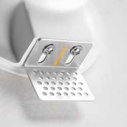Enganche Aro Downlight Integración Escayola/Pladur Ø130mm para Bombilla GU10