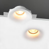 Ø130mm plasterboard recessed downlight ring for GU10 bulbs