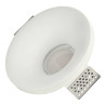 Anel de downlight para integração em gesso, Ø 130 mm, para lâmpada GU10