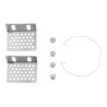 Enganches Aro Downlight Integración Escayola/Pladur