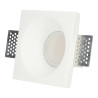 Encastreable en plâtre 100x100mm pour ampoule GU10