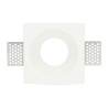 Anel de downlight para integração em gesso, 100x100mm, para lâmpada GU10