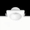 Aro Downlight Integración Escayola/Pladur 100x100mm para Bombilla GU10