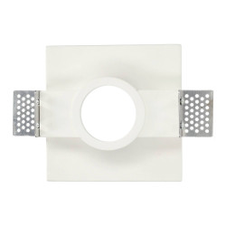 Aro Downlight Escayola/Pladur 120x120mm para Bombilla GU10