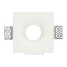 Anel de downlight para integração em gesso, 120x120mm, para lâmpada GU10