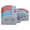 Connecteur Rapide 2 Entrées 6 Sorties 0,08-4 mm²
