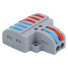 Quick Connector 2 Inputs 6 Outputs 0,08-4 mm²