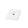 Base Toma TV Hembra - Serie Zero blanco