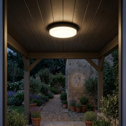 Plafonnier LED 15W rond IP54