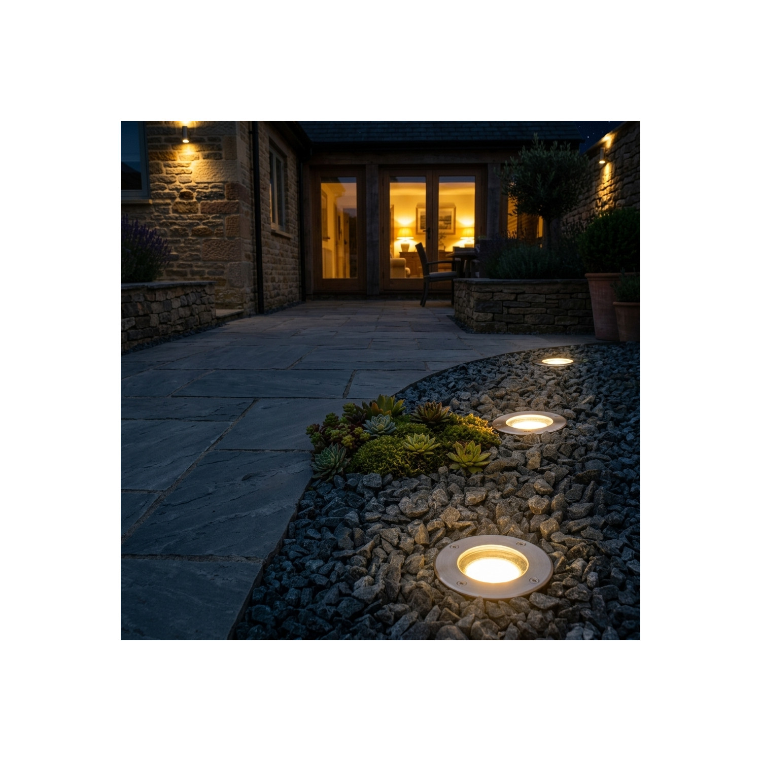 Fonctionnement extérieur LED GU5.3 Empotable Sol IP65