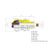 ATEX Metal Cable Gland NPT 1"