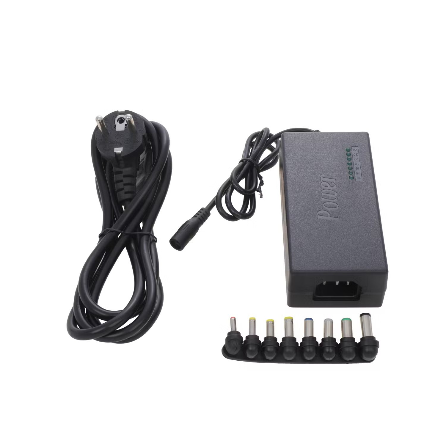 96W universal LED transformer with adjustable voltage