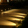 Kit of 4 Outdoor Solar LED Floodlights with 1W Solar Panel IP65