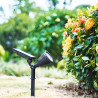 Spot LED d'extérieur avec panneau solaire 2 W, IP44