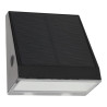 Applique solaire LED 1 W avec détecteur de mouvement et éclairage permanent, indice de protection IP65