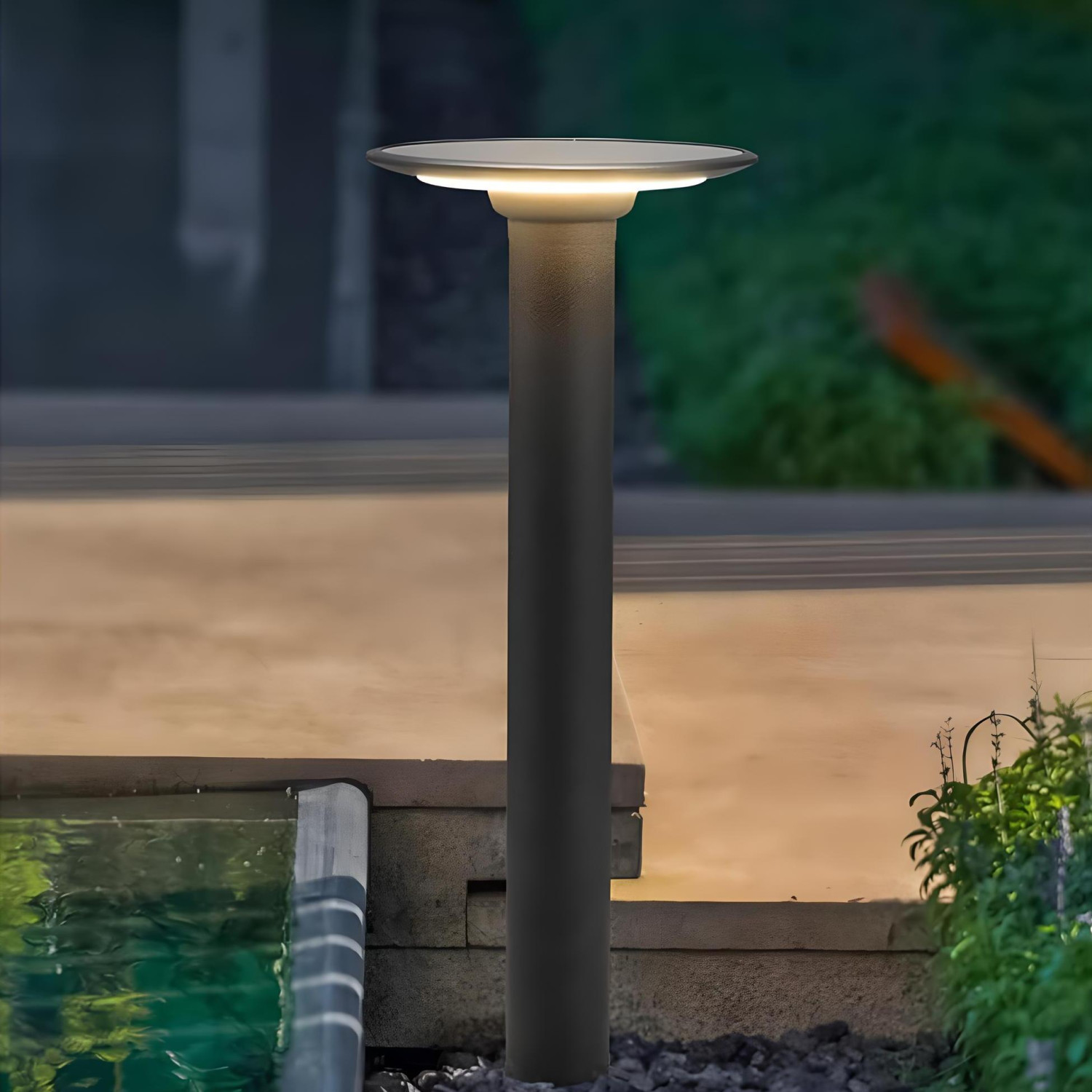 Baliza Solar LED de Pie 60cm 3W 2CCT IP65