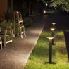 Baliza solar LED de pé, 60 cm, 3 W, IP65, 2 CCT