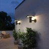 Aplique de parede Solar LED 3W 2CCT IP65