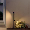 Baliza LED Exterior de Pie 100 cm 2x5W con 2 Focos IP65