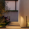 Baliza LED Exterior de Pie 100 cm 10W con 2 Focos IP65