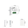 433 MHz 1 Channel 10A RF Receiver for Wireless Switch