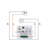 Récepteur RF 433 MHz 1 Canal 10A pour interrupteur sans fil