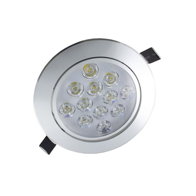 TCP 5w LED Recessed Downlights Warm White 68mm cutout IP20 400 Lumens 
