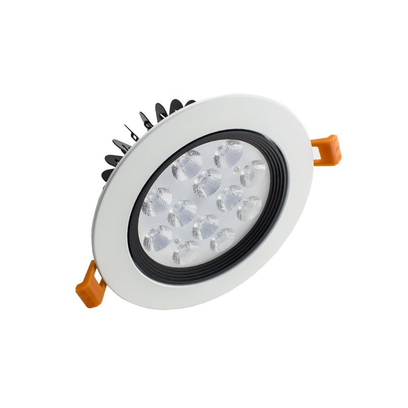 Led Downlight 12W moldura branca