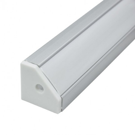 Profilé d’angle bande d’aluminium led 1 m