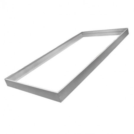 Marco aluminio plata para panel 60x120