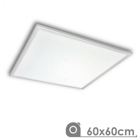Painel de teto de LED 60 x 60 cm 40W  moldura branca ECO
