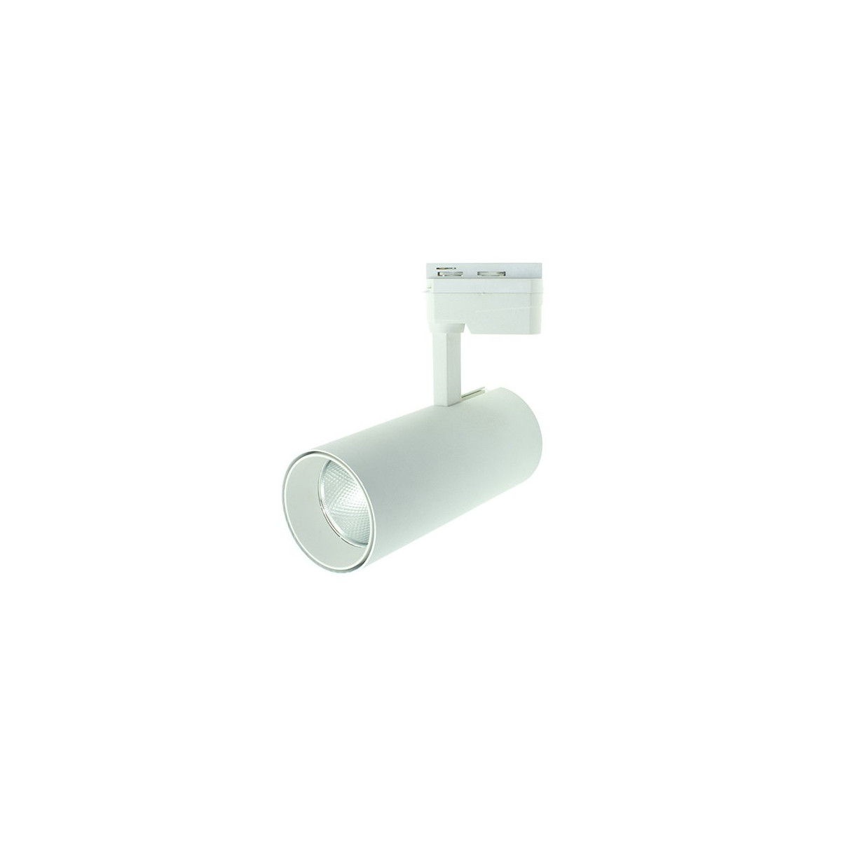 Foco LED branco ajustável 30W para rail 