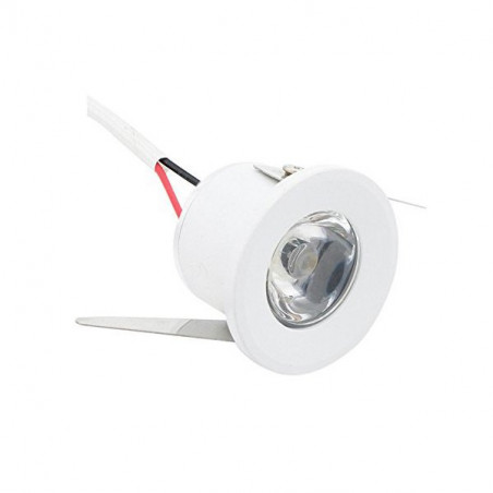 Downlight LED mini 1W couleur blanche
