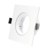 Base cuadrada orientable para bombilla dicroica serie PC