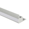 Perfil aluminio tira led 2 m para falso techo
