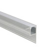 Profil en aluminium pour bande de leds de 2 m pour faux plafond