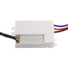 Sensor de movimiento empotrable mini 120º