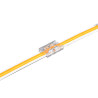 Conector unión rígido para tira LED COB 10mm