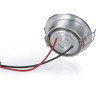 3W downligth 12V/24V silver color