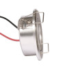 Downlight led mini 3W 12V/24V cor prata