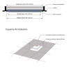 Cadre lumineux LED 60x60 48W