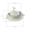 LED Downlight - White, 7W