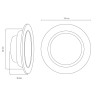 LED Downlight - Wide Beam Angle, 7W