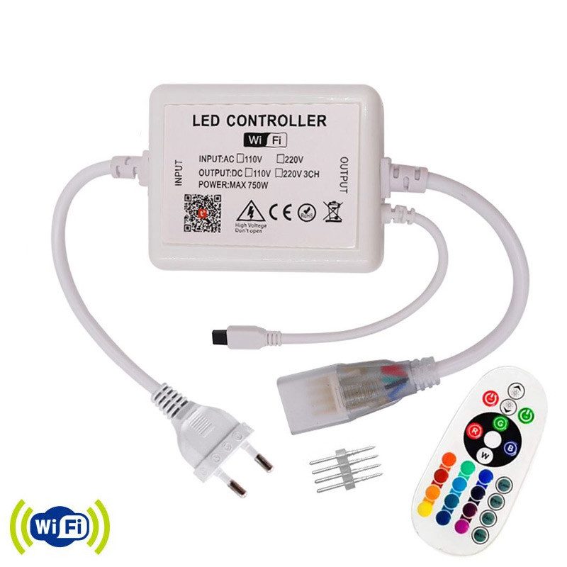 Contrôleur LED RGBW avec télécommande
