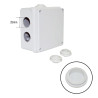 Caja estanca 100x100x70mm IP65