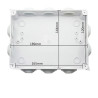 Caixa estanque 200x155x80mm IP65