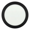 Downlight - Round 18W Panel Black