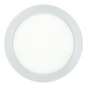 Panneau LED 18W rond ARGENT