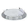 Panneau LED 18W rond ARGENT